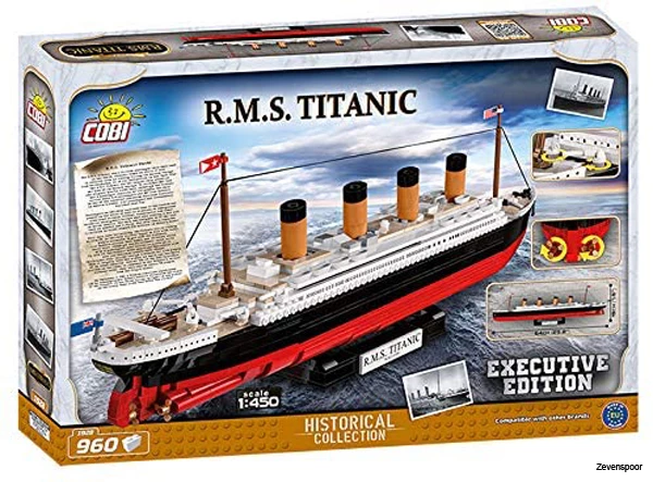 1928 Cobi Bouw Sets R.M.S Titanic 2 1928 Cobi Bouw Sets R.M.S Titanic - Afbeelding 2