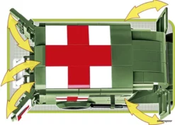 2257 Cobi 1942 Ambulance WC 54 8 2257 Cobi 1942 Ambulance WC 54 -Cobi Winkel CO2257 3