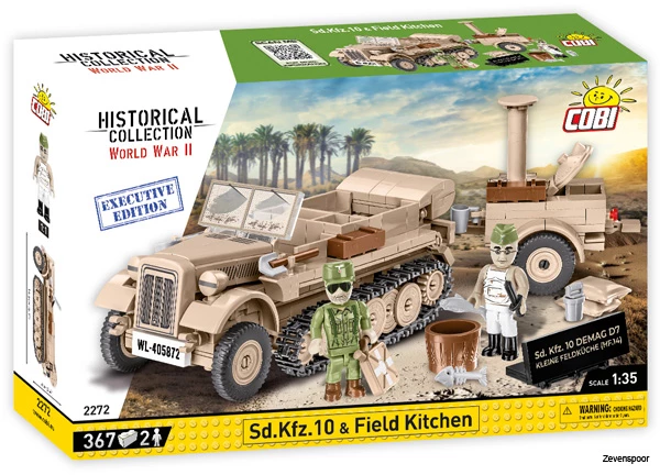 2272 Cobi SD. KFZ. 10 Field Kitchen (Executive Edition) 2272 Cobi SD. KFZ. 10 Field Kitchen (Executive Edition) -Cobi Winkel CO2272