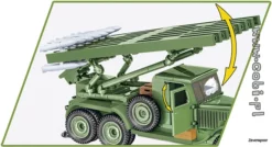 2280 Cobi Bouw Sets BM-13 Katyusha (ZIS-6) 8 2280 Cobi Bouw Sets BM-13 Katyusha (ZIS-6) -Cobi Winkel CO2280 3