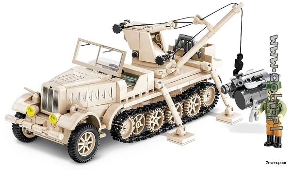 2281 Cobi Bouw Sets Sd.Kfz. 9/1 Famo 3 2281 Cobi Bouw Sets Sd.Kfz. 9/1 Famo - Afbeelding 3