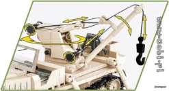 2281 Cobi Bouw Sets Sd.Kfz. 9/1 Famo 7 2281 Cobi Bouw Sets Sd.Kfz. 9/1 Famo -Cobi Winkel CO2281 3