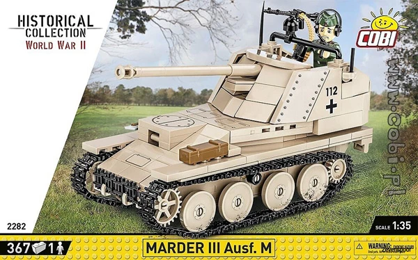 2282 Cobi Bouw Sets Marder III Ausf.M (Sd.Kfz.138) 1 2282 Cobi Bouw Sets Marder III Ausf.M (Sd.Kfz.138)