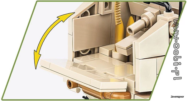 2282 Cobi Bouw Sets Marder III Ausf.M (Sd.Kfz.138) 5 2282 Cobi Bouw Sets Marder III Ausf.M (Sd.Kfz.138) - Afbeelding 5