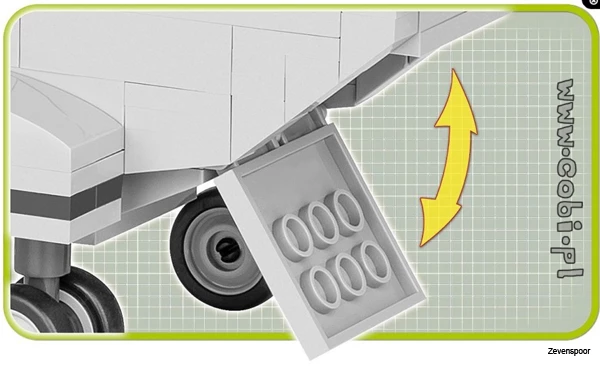 2365 Cobi Bouw Sets Heavy Transport Helicopter 7 2365 Cobi Bouw Sets Heavy Transport Helicopter - Afbeelding 7