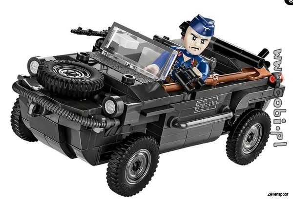 2403 Cobi Bouw Sets VW Typ 166 Schwimmwagen 2403 Cobi Bouw Sets VW Typ 166 Schwimmwagen -Cobi Winkel CO2403 2
