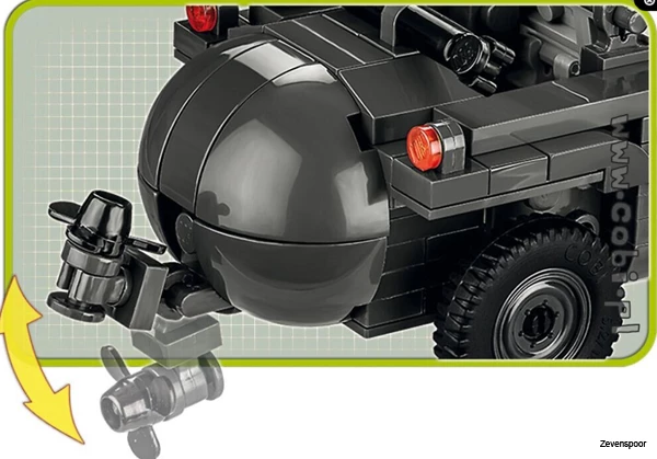 2403 Cobi Bouw Sets VW Typ 166 Schwimmwagen 2403 Cobi Bouw Sets VW Typ 166 Schwimmwagen -Cobi Winkel CO2403 4