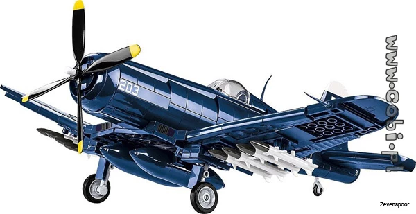 2417 Cobi Bouw Sets F4U-4 Corsair 2417 Cobi Bouw Sets F4U-4 Corsair -Cobi Winkel CO2417 4