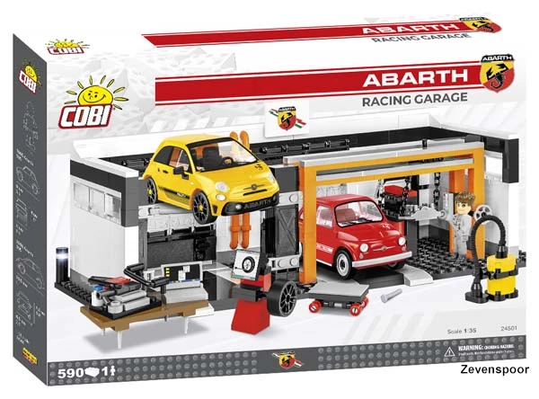 24501 Cobi Bouw Sets Racing Garage 24501 Cobi Bouw Sets Racing Garage -Cobi Winkel CO24501