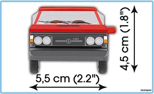 24535 Cobi Bouw Sets Polonez Truck 24535 Cobi Bouw Sets Polonez Truck -Cobi Winkel CO24535 5