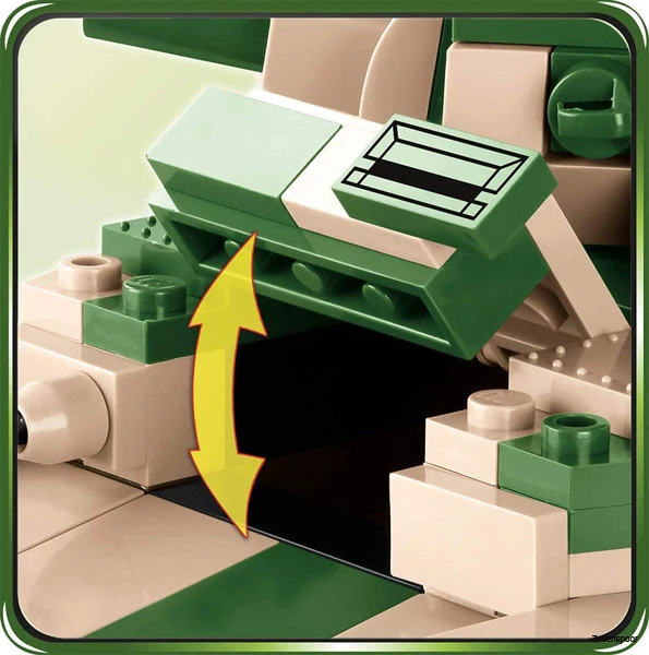 2508A Cobi Bouw Sets Cobi Small Army WW2 2508 – Panzer IV Ausf 6 2508A Cobi Bouw Sets Cobi Small Army WW2 2508 – Panzer IV Ausf - Afbeelding 6