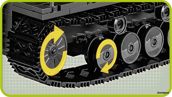 2530 Cobi Bouw Sets WW2 2530 60cm Karl-Gerat 040 Adam 8 2530 Cobi Bouw Sets WW2 2530 60cm Karl-Gerat 040 Adam - Afbeelding 8