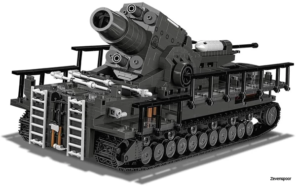2530 Cobi Bouw Sets WW2 2530 60cm Karl-Gerat 040 Adam 10 2530 Cobi Bouw Sets WW2 2530 60cm Karl-Gerat 040 Adam - Afbeelding 10