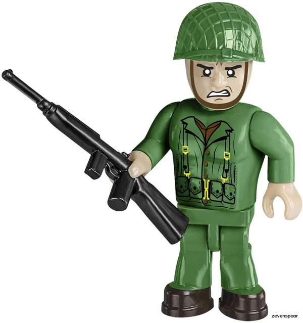 2533 Cobi M4A3E8 Sherman Easy Eight 9 2533 Cobi M4A3E8 Sherman Easy Eight - Afbeelding 9