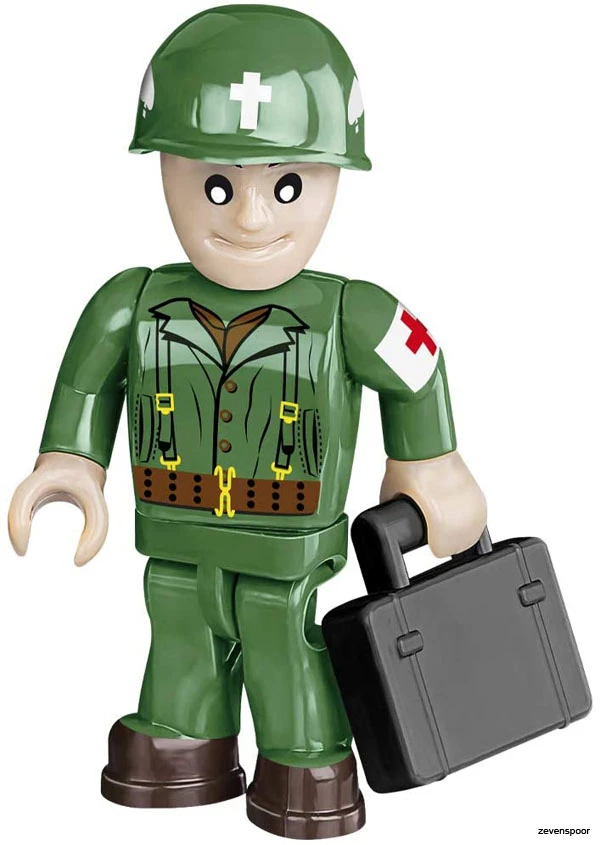 2533 Cobi M4A3E8 Sherman Easy Eight 10 2533 Cobi M4A3E8 Sherman Easy Eight - Afbeelding 10