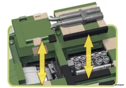 2544 Cobi Bouw Sets Super Heavy Tank 12 2544 Cobi Bouw Sets Super Heavy Tank -Cobi Winkel CO2544 5