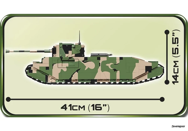 2544 Cobi Bouw Sets Super Heavy Tank 7 2544 Cobi Bouw Sets Super Heavy Tank - Afbeelding 7