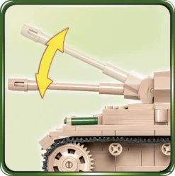 2546 Cobi Bouw Sets Panzerkmpfwagen IV AusF. G 11 2546 Cobi Bouw Sets Panzerkmpfwagen IV AusF. G -Cobi Winkel CO2546 5