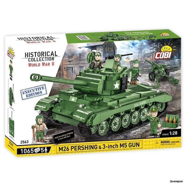 2563 Cobi M26 Pershing & 3-inch M5 Gun Executive Edition 1 2563 Cobi M26 Pershing & 3-inch M5 Gun Executive Edition
