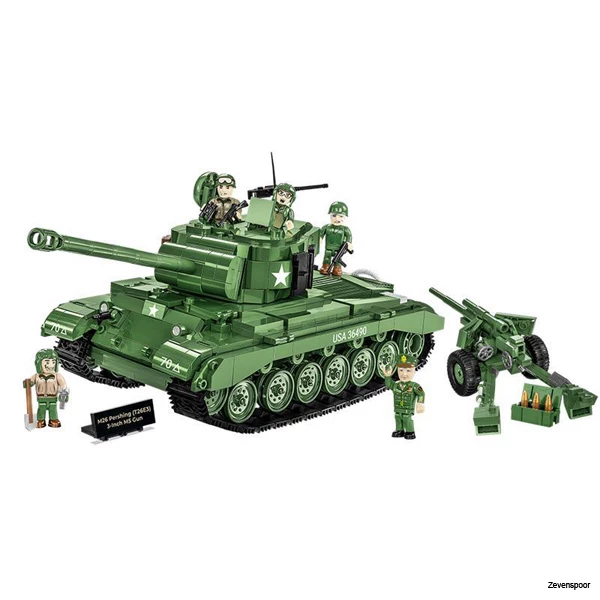 2563 Cobi M26 Pershing & 3-inch M5 Gun Executive Edition 2 2563 Cobi M26 Pershing & 3-inch M5 Gun Executive Edition - Afbeelding 2
