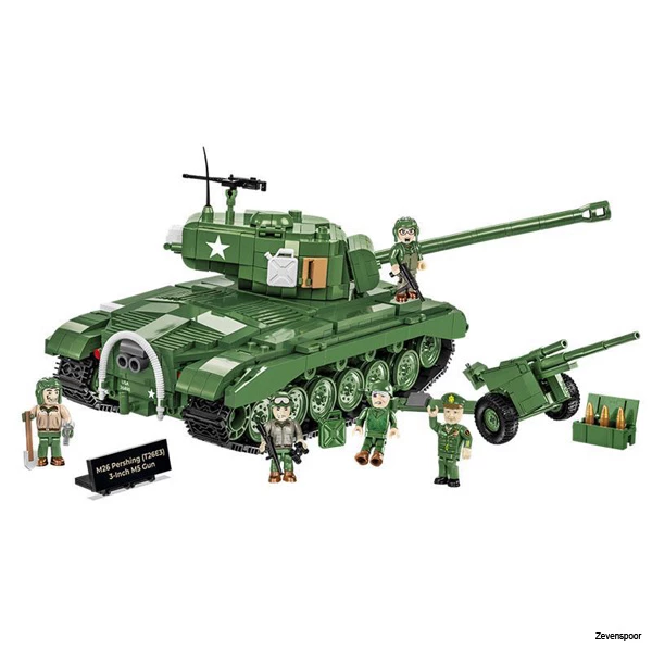 2563 Cobi M26 Pershing & 3-inch M5 Gun Executive Edition 4 2563 Cobi M26 Pershing & 3-inch M5 Gun Executive Edition - Afbeelding 4
