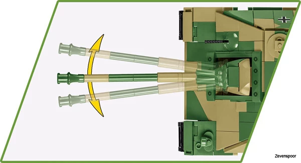 2574 Cobi Bouw Sets Historical Collection 2574 SD.Kfz.173 2574 8 2574 Cobi Bouw Sets Historical Collection 2574 SD.Kfz.173 2574 - Afbeelding 8