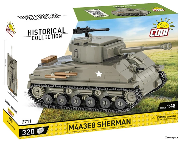 2711 Cobi M4A3E8 Sherman 1 2711 Cobi M4A3E8 Sherman