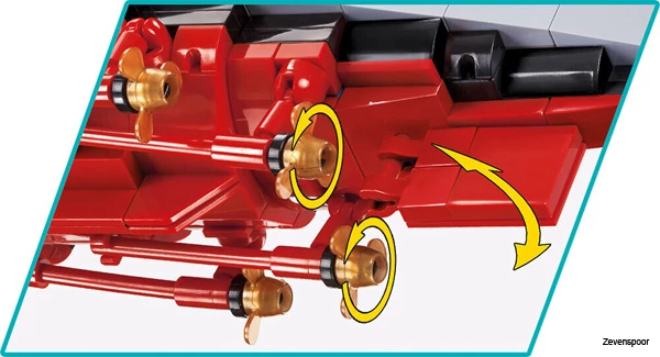 4830 Cobi GREAT WAR ROLLS ROYCE ARMOURED CAR SCALE1:35 4830 Cobi GREAT WAR ROLLS ROYCE ARMOURED CAR SCALE1:35 -Cobi Winkel CO4830 5