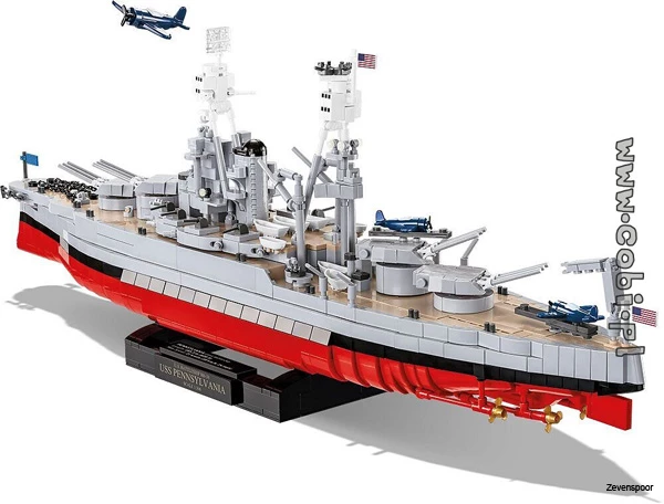 4842 Cobi Bouw Sets Pennsylvania – Class Battleship (2in1) – Executive Edition 4842 Cobi Bouw Sets Pennsylvania – Class Battleship (2in1) – Executive Edition -Cobi Winkel CO4842 3