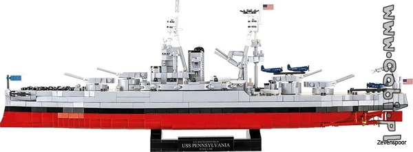 4842 Cobi Bouw Sets Pennsylvania – Class Battleship (2in1) – Executive Edition 4842 Cobi Bouw Sets Pennsylvania – Class Battleship (2in1) – Executive Edition -Cobi Winkel CO4842 4