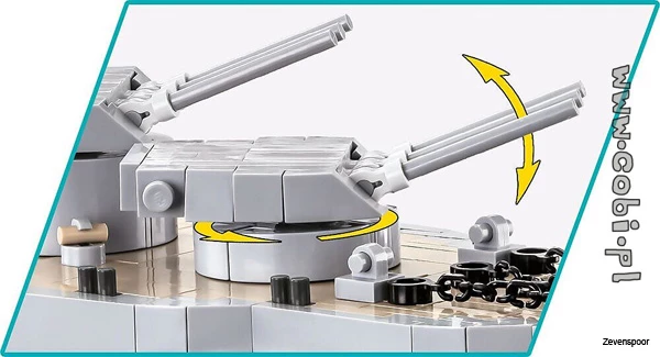 4842 Cobi Bouw Sets Pennsylvania – Class Battleship (2in1) – Executive Edition 4842 Cobi Bouw Sets Pennsylvania – Class Battleship (2in1) – Executive Edition -Cobi Winkel CO4842 6