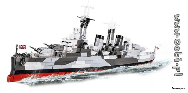 4844 Cobi Bouw Sets HMS Belfast 4844 Cobi Bouw Sets HMS Belfast -Cobi Winkel CO4844 3