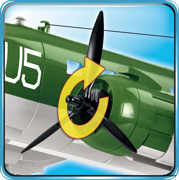 5701 Cobi Bouw Sets Dakota C-47 Skytrain 5701 Cobi Bouw Sets Dakota C-47 Skytrain -Cobi Winkel CO5701 4