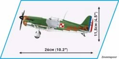 5724 Cobi Bouw Sets Morane-Saulnier MS.406 2 5724 Cobi Bouw Sets Morane-Saulnier MS.406 -Cobi Winkel CO5724 2