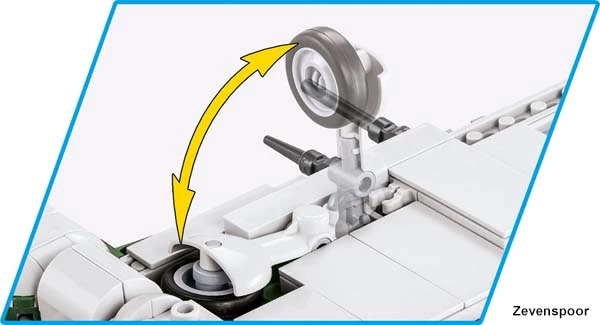 5724 Cobi Bouw Sets Morane-Saulnier MS.406 5724 Cobi Bouw Sets Morane-Saulnier MS.406 -Cobi Winkel CO5724 5