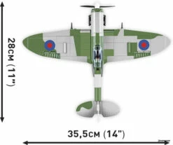 5725 Cobi WWII SUPERMARINE SPITFIRE MK.VB 335 KL -Cobi Winkel CO5725 3