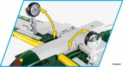 5740 Cobi Bouw Sets Historical Collection 5740 Kawasaki KI-61-HIEN 5740 -Cobi Winkel CO5740 7