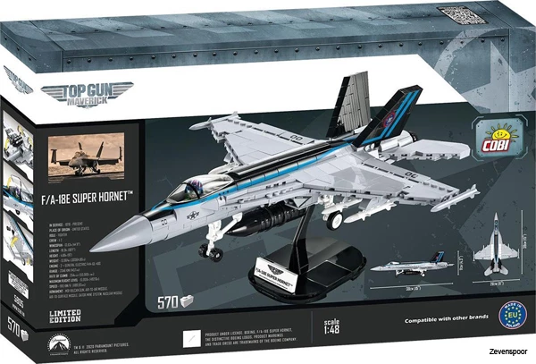 5805 Cobi Bouw Sets F/a 18E Super Hornet Scale 1:48 4 5805 Cobi Bouw Sets F/a 18E Super Hornet Scale 1:48 - Afbeelding 4