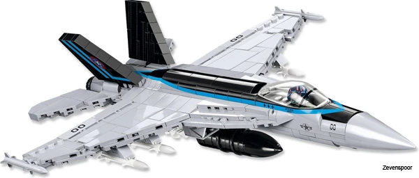 5805 Cobi Bouw Sets F/a 18E Super Hornet Scale 1:48 7 5805 Cobi Bouw Sets F/a 18E Super Hornet Scale 1:48 - Afbeelding 7