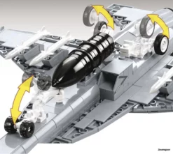 5805 Cobi Bouw Sets F/a 18E Super Hornet Scale 1:48 16 5805 Cobi Bouw Sets F/a 18E Super Hornet Scale 1:48 -Cobi Winkel CO5805 7