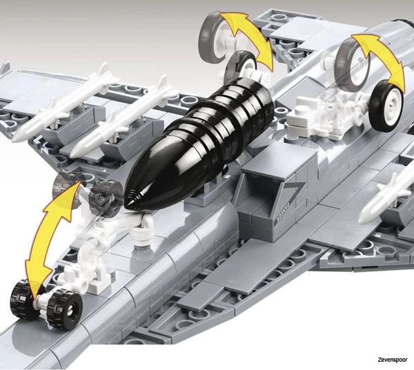 5805 Cobi Bouw Sets F/a 18E Super Hornet Scale 1:48 8 5805 Cobi Bouw Sets F/a 18E Super Hornet Scale 1:48 - Afbeelding 8