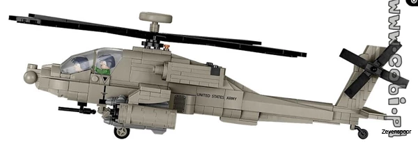 5808 Cobi Bouw Sets AH-64 Apache 5808 Cobi Bouw Sets AH-64 Apache -Cobi Winkel CO5808 4