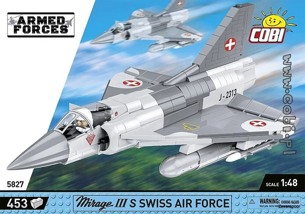 5827 Cobi ARMED FORCES MIRAGE IIIRS SWISS 1 5827 Cobi ARMED FORCES MIRAGE IIIRS SWISS