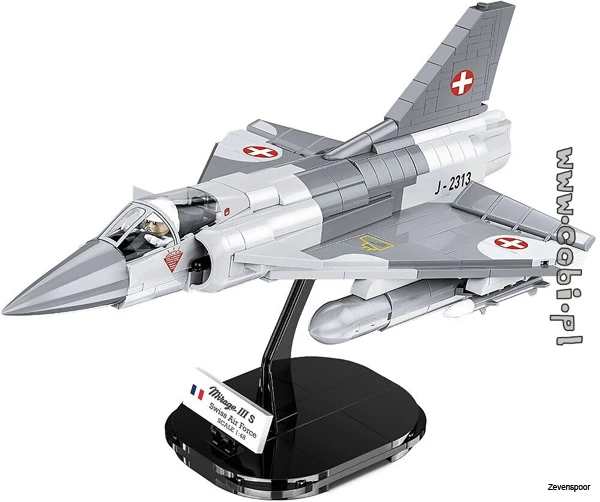5827 Cobi ARMED FORCES MIRAGE IIIRS SWISS 3 5827 Cobi ARMED FORCES MIRAGE IIIRS SWISS - Afbeelding 3