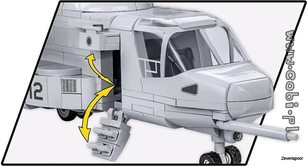 5836 Cobi Bouw Sets Bell-Boeing V-22 Osprey 5 5836 Cobi Bouw Sets Bell-Boeing V-22 Osprey - Afbeelding 5