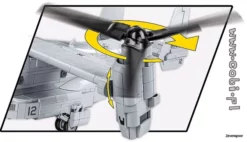 5836 Cobi Bouw Sets Bell-Boeing V-22 Osprey 11 5836 Cobi Bouw Sets Bell-Boeing V-22 Osprey -Cobi Winkel CO5836 5