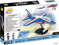 5841 Cobi Bouw Sets Armed Forces 5841 Alpha Jet Patrouille De France 5841 9 5841 Cobi Bouw Sets Armed Forces 5841 Alpha Jet Patrouille De France 5841 -Cobi Winkel CO5841 2