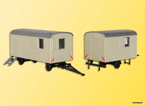 10278 Kibri H0 Bauwagen, 2 Stueck 10278 Kibri H0 Bauwagen, 2 Stueck -Cobi Winkel KI10278
