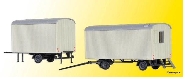 10278 Kibri H0 Bauwagen, 2 Stueck 10278 Kibri H0 Bauwagen, 2 Stueck -Cobi Winkel KI10278 1