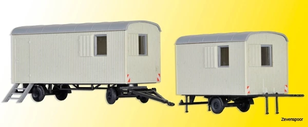 10278 Kibri H0 Bauwagen, 2 Stueck 10278 Kibri H0 Bauwagen, 2 Stueck -Cobi Winkel KI10278 2